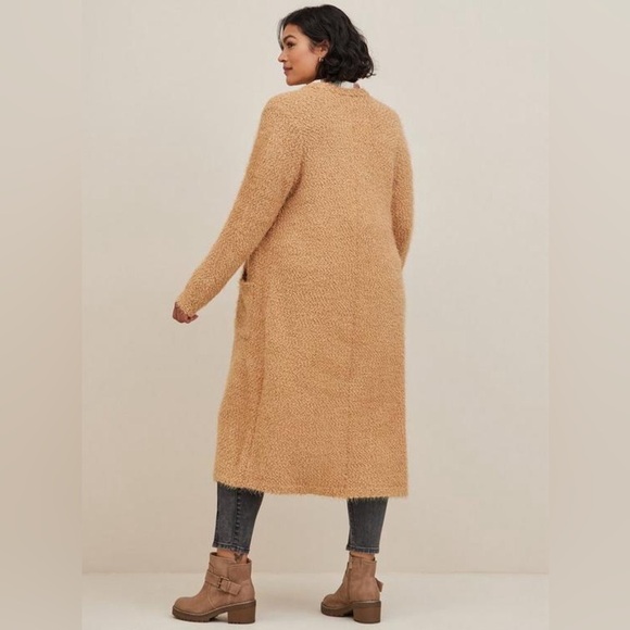 Torrid - Popcorn Duster Open Front Sweater - Picture 3 of 9